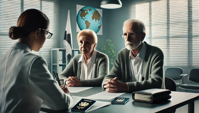 Виза алеф 5 для пожилых родителей в Израиле